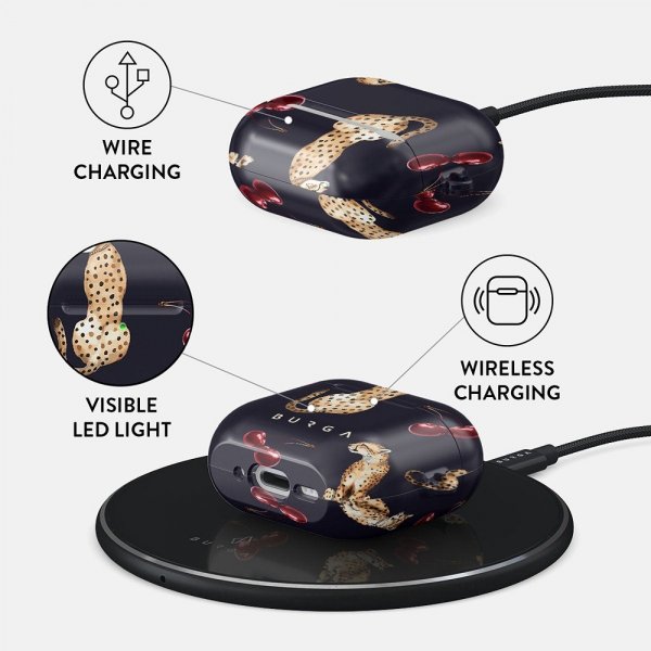 Burga AirPods 4 Skal Design Cougar