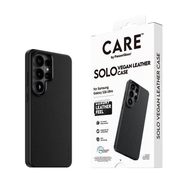 CARE by PanzerGlass Samsung Galaxy S26 Ultra Skal Solo Svart