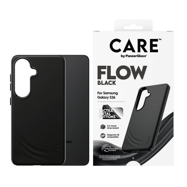 CARE by PanzerGlass Samsung Galaxy S26 Skal Flow MagSafe Svart