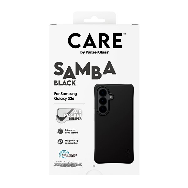 CARE by PanzerGlass Samsung Galaxy S26 Skal Samba MagSafe Svart