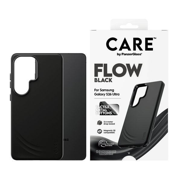 CARE by PanzerGlass Samsung Galaxy S26 Ultra Skal Flow MagSafe Svart