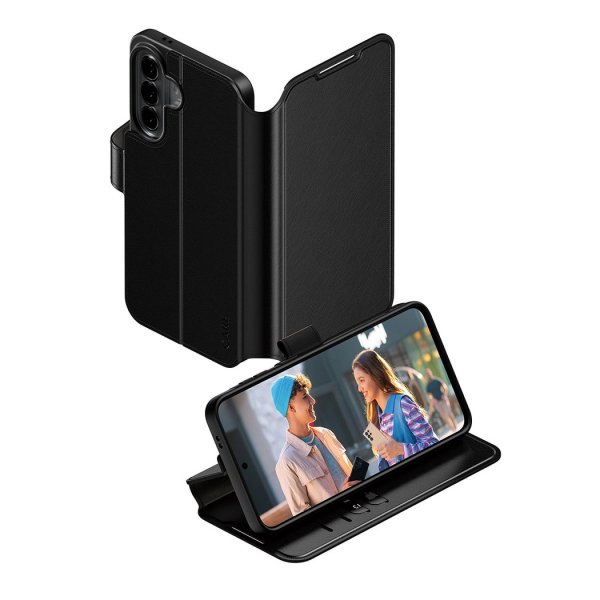 CARE by PanzerGlass Samsung Galaxy A57 Fodral Wallet Kickstand Svart
