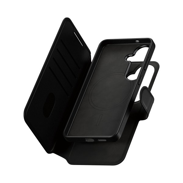CARE by PanzerGlass Samsung Galaxy S26 Fodral Tango Two-in-One Wallet MagSafe Svart