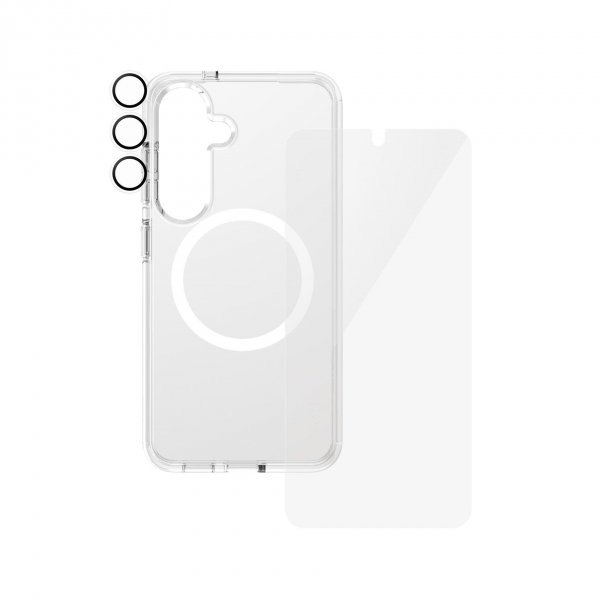 CARE by PanzerGlass Samsung Galaxy S25 3-in-1 Protection Bundle