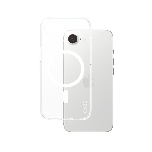 CARE by PanzerGlass iPhone 16e/17e Skal Urban Combat MagSafe Vit