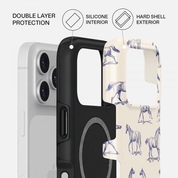 Burga iPhone 17 Pro Max Skal Tough MagSafe Derby Race
