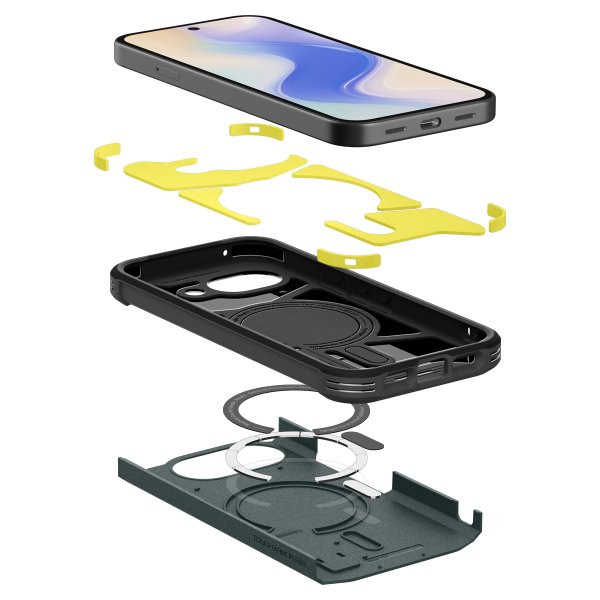 Spigen Google Pixel 10a Skal Tough Armor MagFit Abyss Green