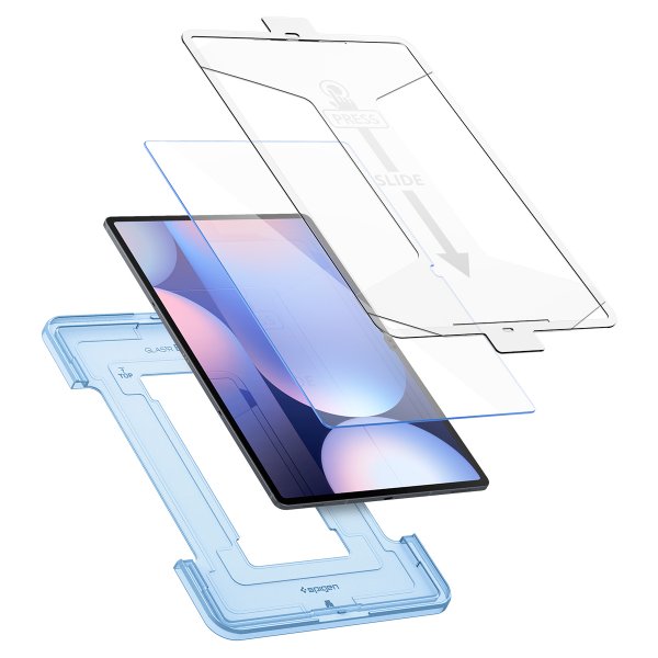 Spigen Samsung Galaxy Tab S9 Ultra/Galaxy Tab S10 Ultra Skärmskydd GLAS.tR EZ Fit