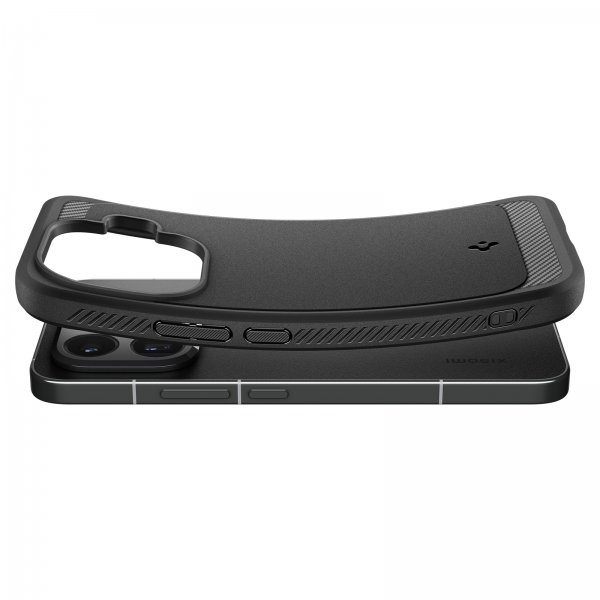 Spigen Xiaomi 15T Pro Skal Rugged Armor Matte Black
