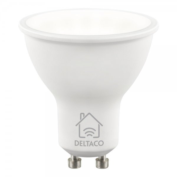 Deltaco Smart Home Dimbar LED-lampa GU10 WiFi 5W