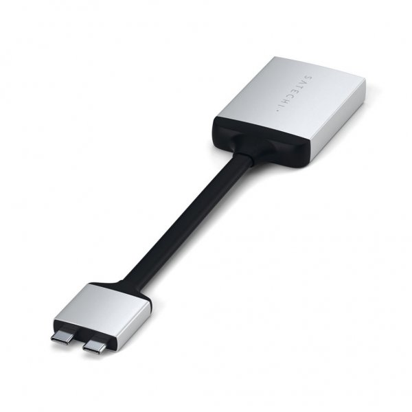 Satechi USB-C dubbel HDMI-adapter Space Gray