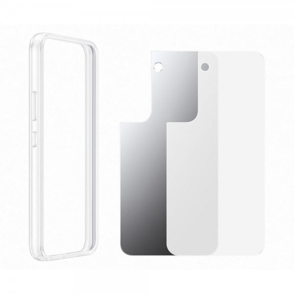 Samsung Original Galaxy S22 Skal Frame Cover Transparent