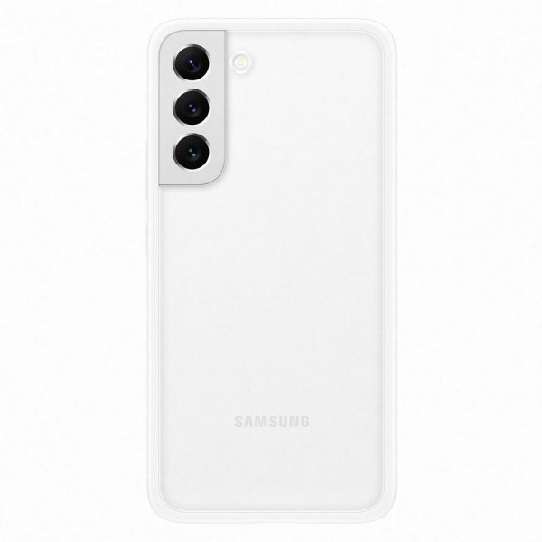 Samsung Original Galaxy S22 Plus Skal Frame Cover Vit