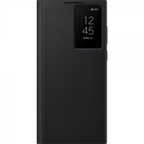 Samsung Original Galaxy S22 Ultra Fodral Smart Clear View Cover Svart