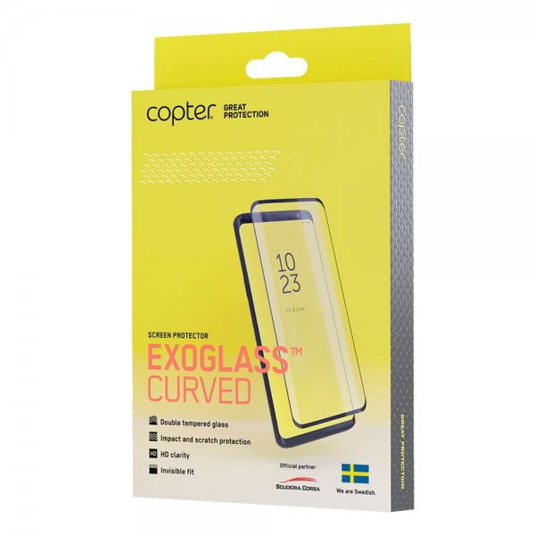 Copter Huawei P30 Skärmskydd Exoglass Curved
