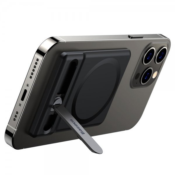 Baseus Foldable Magnetic Bracket MagSafe Svart