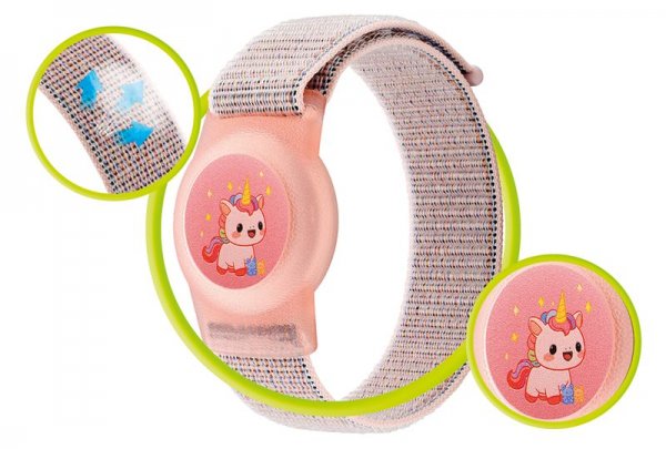 Mobile Origin AirTag Armband Nylon Enhörning