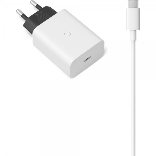 Google Original Laddare med Kabel 30W USB-C