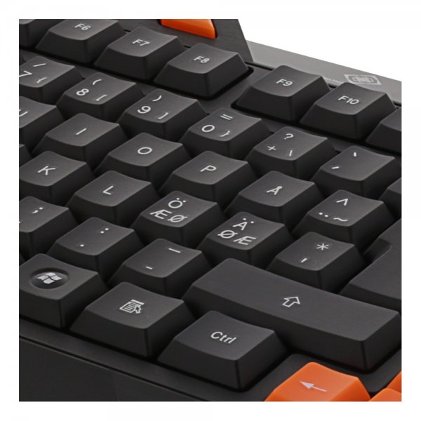 Deltaco Gaming DK110 Gaming Tangentbord Svart