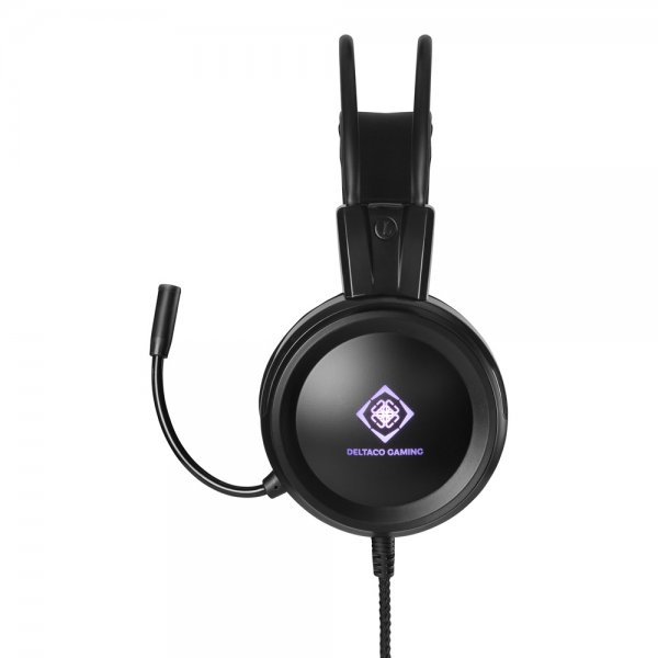 Deltaco Gaming DH110 Gaming Headset LED Svart