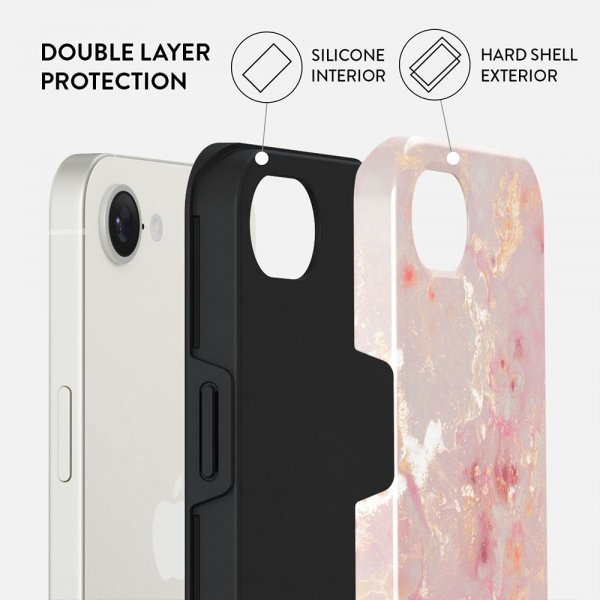 Burga iPhone 16e/iPhone 17e Skal Tough MagSafe Golden Coral