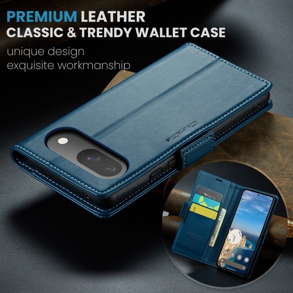 CaseMe Google Pixel 9/9 Pro/Pixel 10/10 Pro Fodral 023 Series Blå