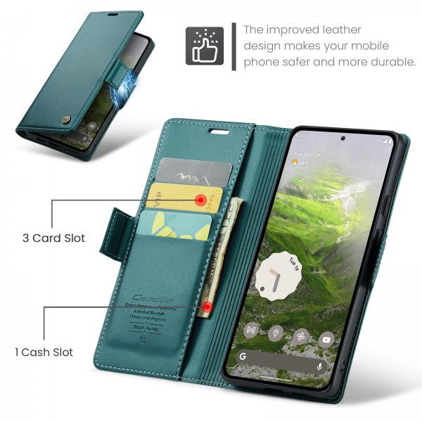 CaseMe Google Pixel 9/9 Pro/Pixel 10/10 Pro Fodral 023 Series Grön