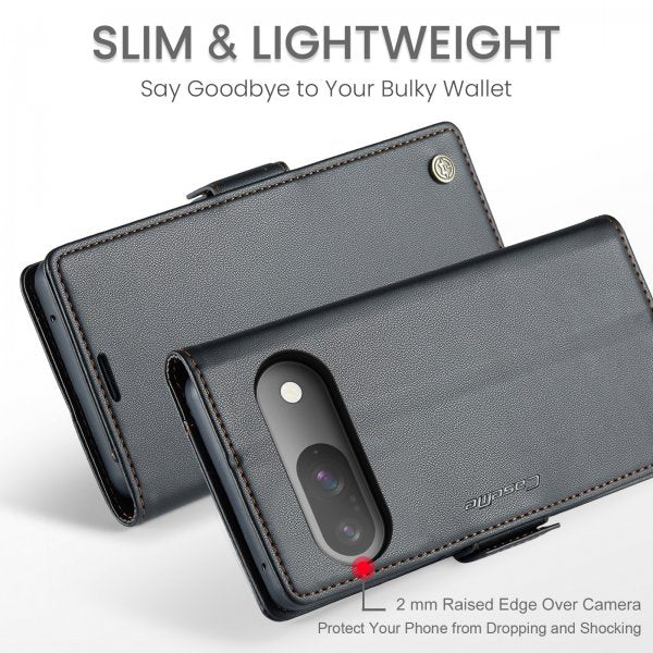 CaseMe Google Pixel 9/9 Pro/Pixel 10/10 Pro Fodral 023 Series Svart