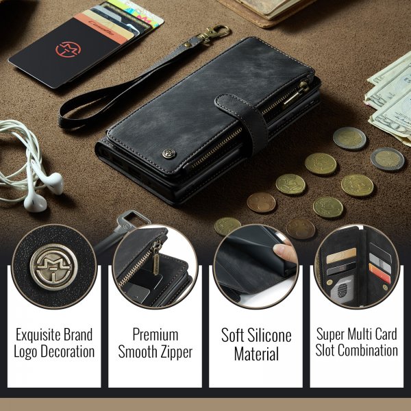CaseMe Google Pixel 9/9 Pro/Pixel 10/10 Pro Fodral C30 Series Svart