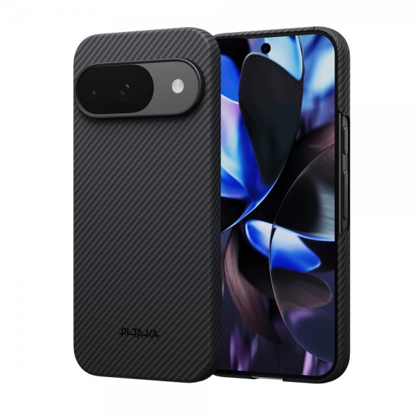 Pitaka Google Pixel 10/Pixel 10 Pro Skal Edge Black/Grey Twill