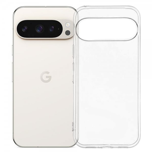 Nordic Covers Google Pixel 10/Pixel 10 Pro Skal Feather Series Transparent