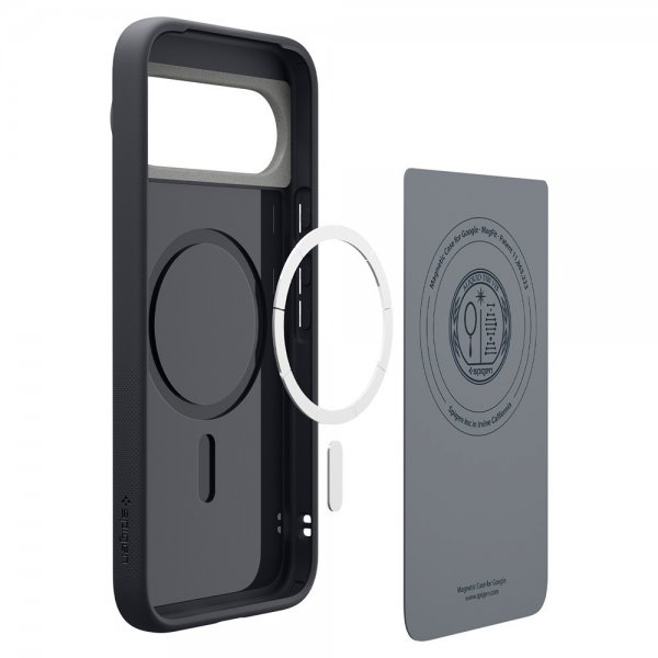 Spigen Google Pixel 10/Pixel 10 Pro Skal Nano Pop MagFit Black Sesame