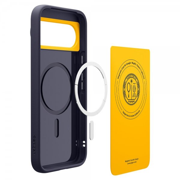 Spigen Google Pixel 10/Pixel 10 Pro Skal Nano Pop MagFit Blueberry Navy