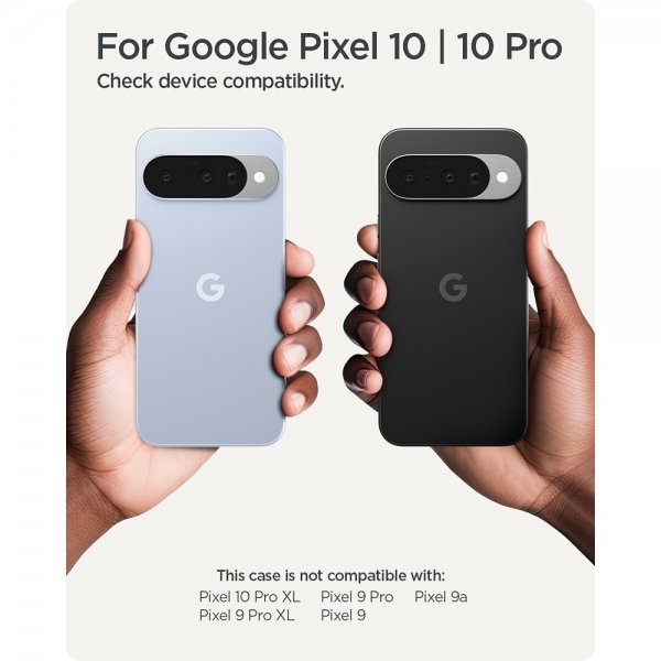 Spigen Google Pixel 10/Pixel 10 Pro Skal Parallax MagFit Matte Black