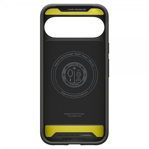 Spigen Google Pixel 10/Pixel 10 Pro Skal Rugged Armor MagFit Matte Black