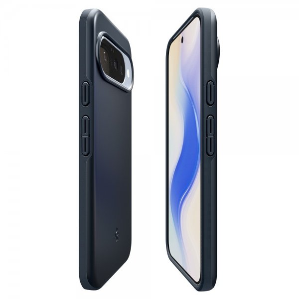 Spigen Google Pixel 10/Pixel 10 Pro Skal Thin Fit MagFit Metal Slate