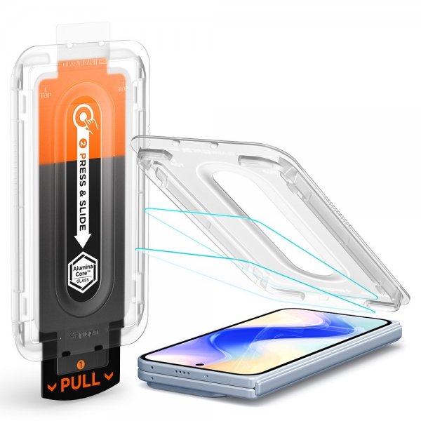 Spigen Google Pixel 10 Pro Fold Skärmskydd GLAS.tR EZ Fit Optik Pro 2-pack