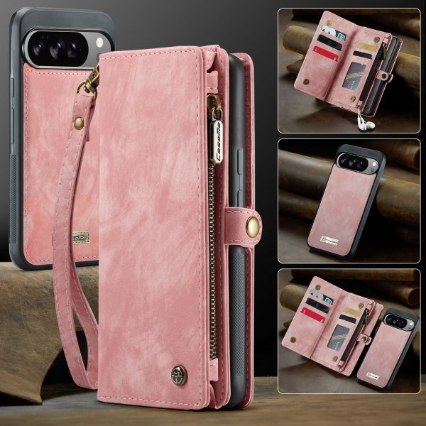 CaseMe Google Pixel 10 Pro XL Fodral 008 Series Löstagbart Skal Rosa