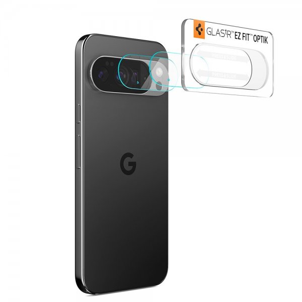 Spigen Google Pixel 10 Pro XL Kameraskydd Glas.tR EZ Fit Optik 2-pack