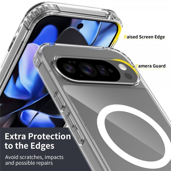 Nordic Covers Google Pixel 10 Pro XL Skal Feather Series MagSafe Transparent