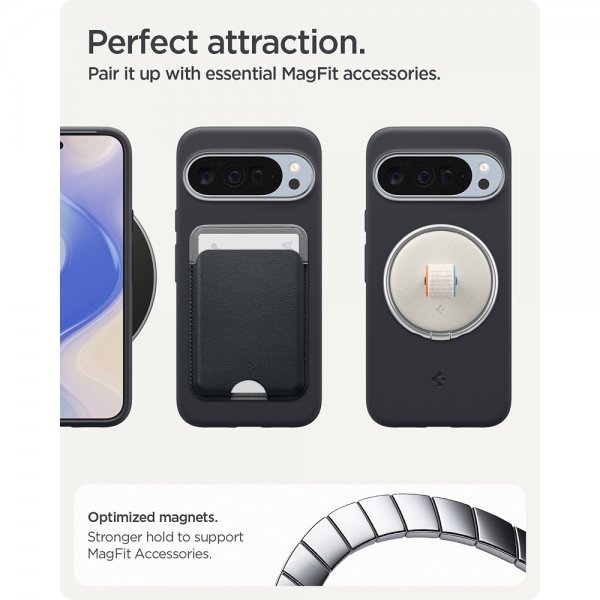 Spigen Google Pixel 10 Pro XL Skal Nano Pop MagFit Black Sesame