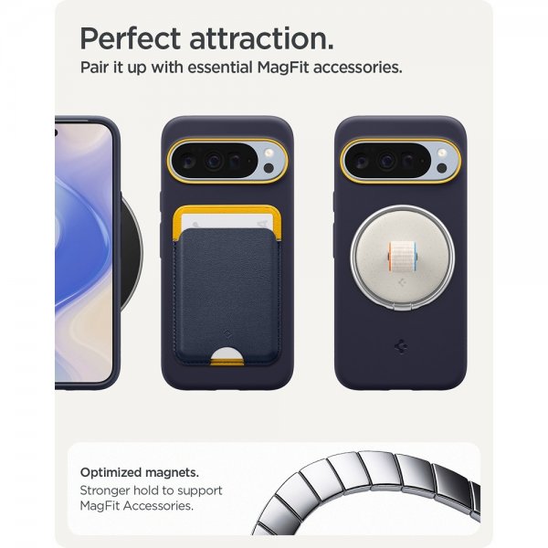 Spigen Google Pixel 10 Pro XL Skal Nano Pop MagFit Blueberry Navy