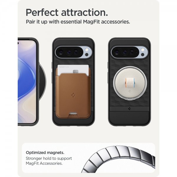 Spigen Google Pixel 10 Pro XL Skal Parallax MagFit Matte Black