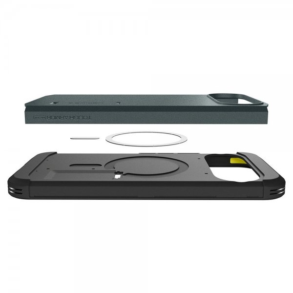 Spigen Google Pixel 10 Pro XL Skal Tough Armor MagFit Abyss Green