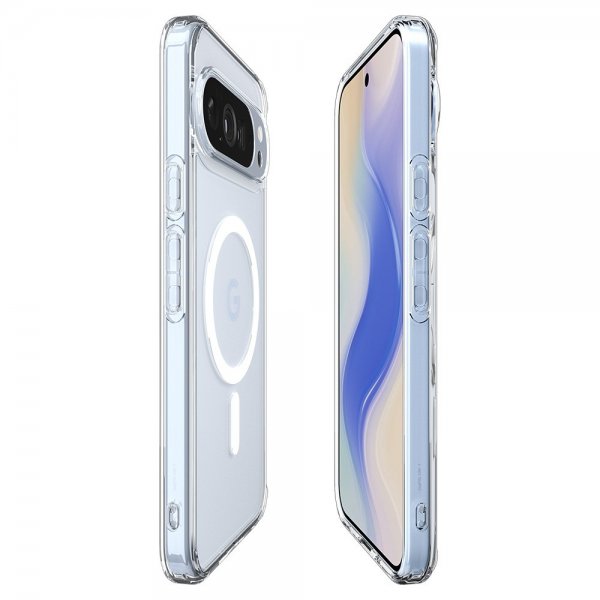 Spigen Google Pixel 10 Pro XL Skal Ultra Hybrid MagFit Clear White