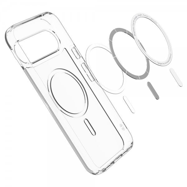 Spigen Google Pixel 10 Pro XL Skal Ultra Hybrid MagFit Clear White