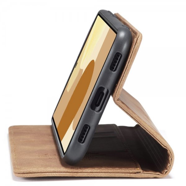 CaseMe Google Pixel 6 Pro Fodral Retro Flip Brun