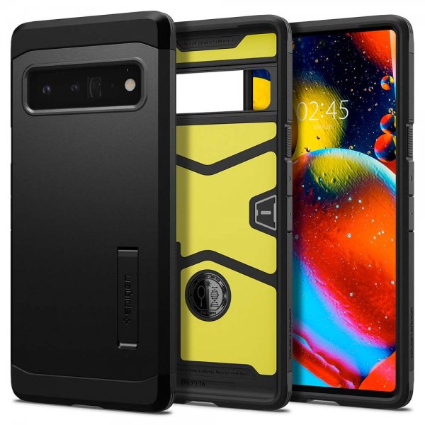 Spigen Google Pixel 6 Pro Skal Tough Armor Svart