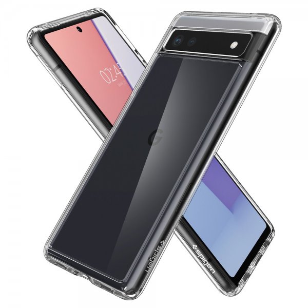 Spigen Google Pixel 6a Skal Ultra Hybrid Crystal Clear