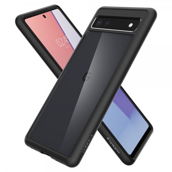 Spigen Google Pixel 6a Skal Ultra Hybrid Matte Black